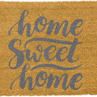 Home Sweet Home Grey Doormat