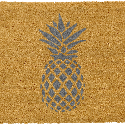 Pineapple Grey Doormat