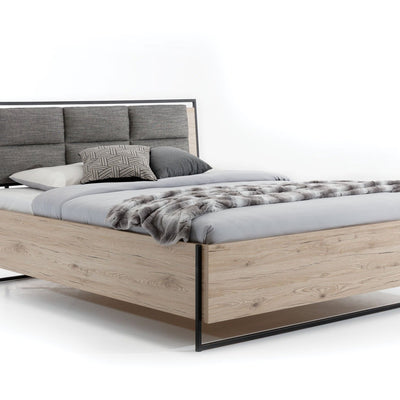 Glass Loft Bed with Storage in 3 Sizes