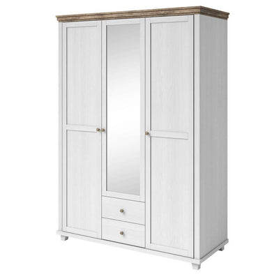 Evora 19 - 3 Door Wardrobe 154cm