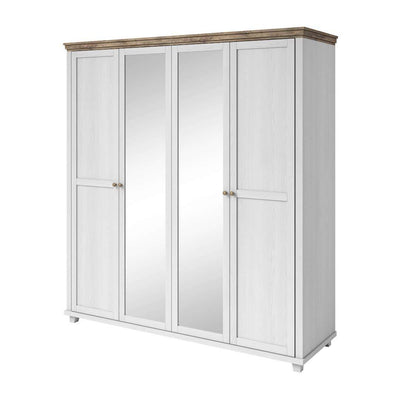 Evora 20 - 4 Door Wardrobe 200cm
