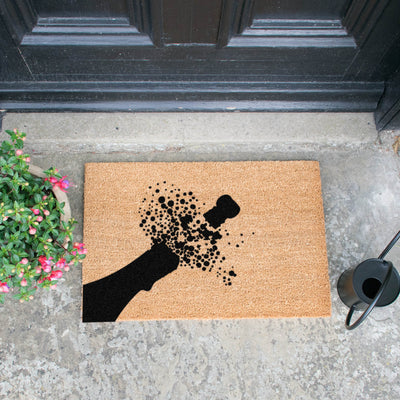 Champagne Pop Doormat