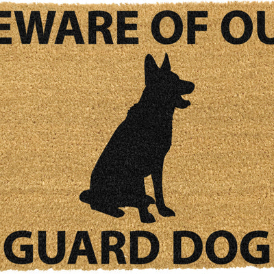 German Shepherd doormat