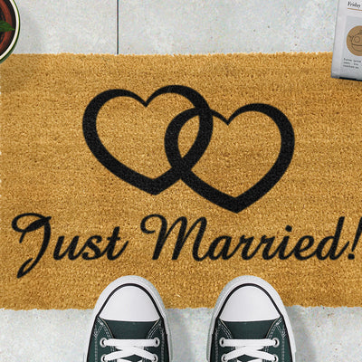 Just Married doormat