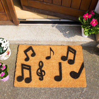 Music Notes Doormat