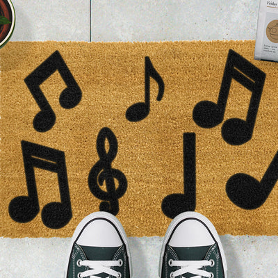 Music Notes Doormat