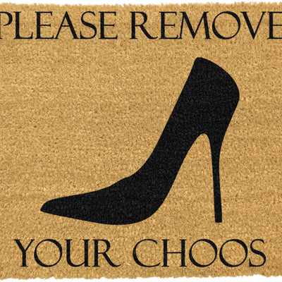 Remove your Choos Doormat