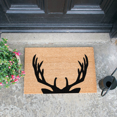 Stag Antlers Doormat