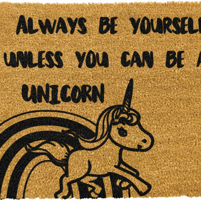 Unicorn doormat