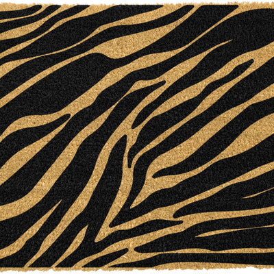Zebra Print Doormat
