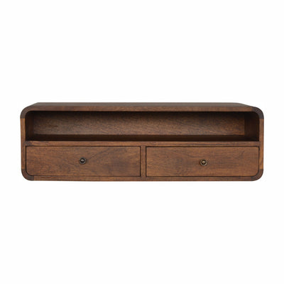 Wall Mounted 2 Drawer Console Table