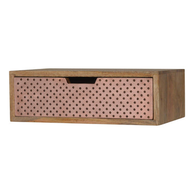 Wall Mounted Copper Bedside