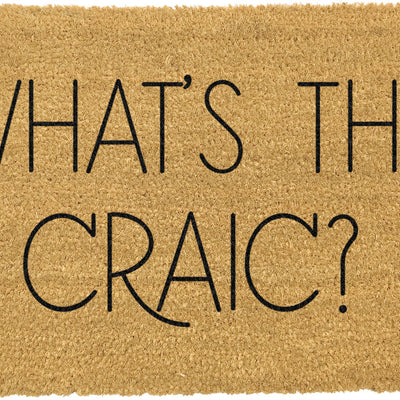 What's The Craic Doormat
