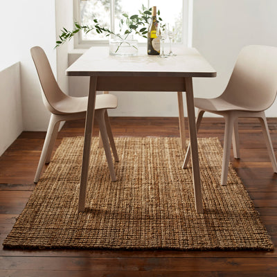 Cumbria Thick Chunky Jute Rug 120x180cm