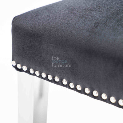 Knightsbridge Knocker Back Chair - Black