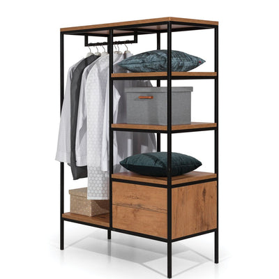 Loft Open Wardrobe Storage System