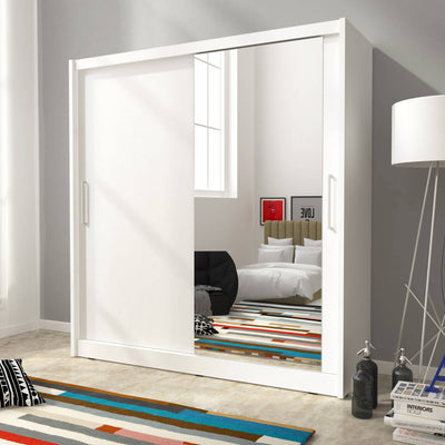 Maja I Sliding Door Wardrobe 180cm