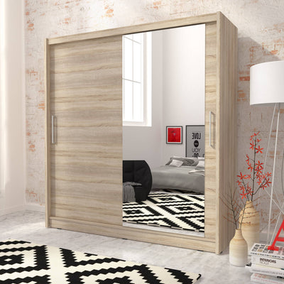 Maja I Sliding Door Wardrobe 200cm