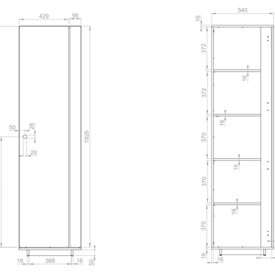 Modico MC-02 Tall Cabinet
