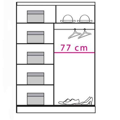 Dome DO8 Sliding Door Wardrobe