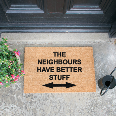 Neighbours have better stuff Doormat