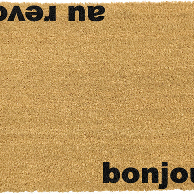 Bonjour, Au Revoir Doormat