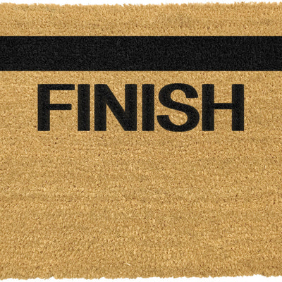 Finish Line doormat