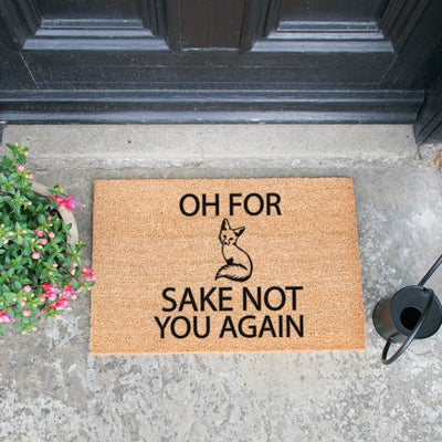 For Fox Sake Doormat