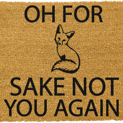 For Fox Sake Doormat