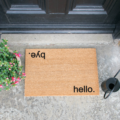 Hello, Bye Doormat