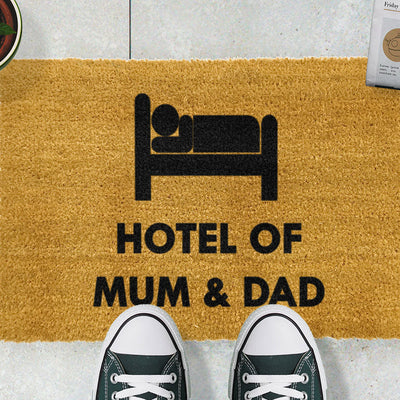 Hotel of Mum & Dad doormat