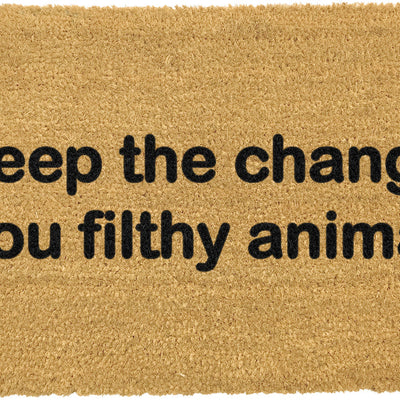 Keep The Change Doormat
