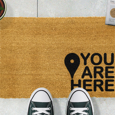 You are Here Doormat