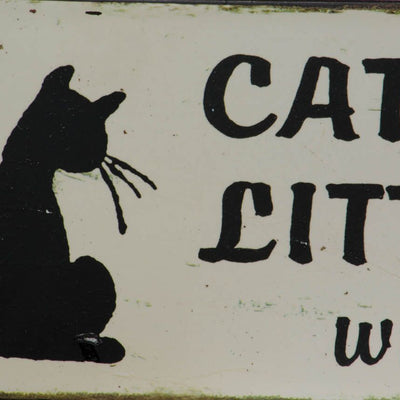 Cats Are Just Little People Plaque