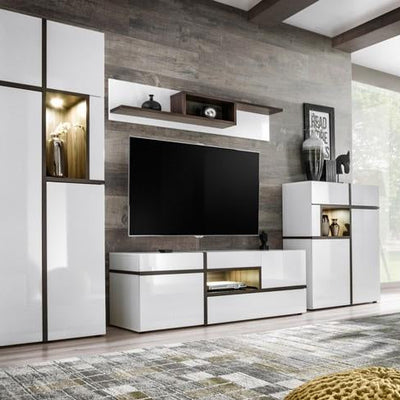 Cross Wall Panel With Shelves