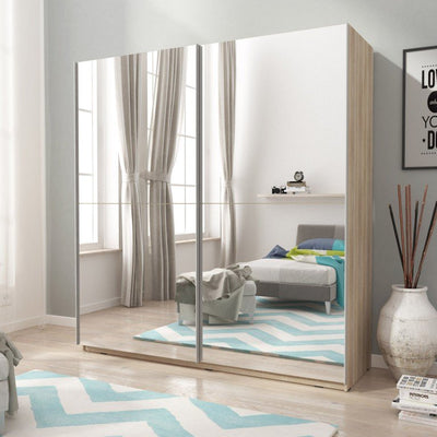 Mika 03 Sliding Door Wardrobe 150cm