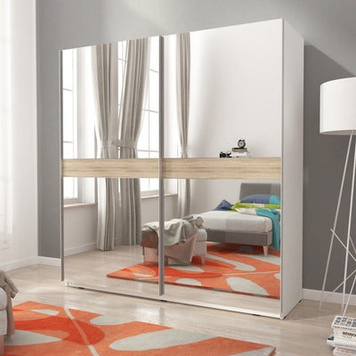 Mika 5 2 Sliding Door Wardrobe