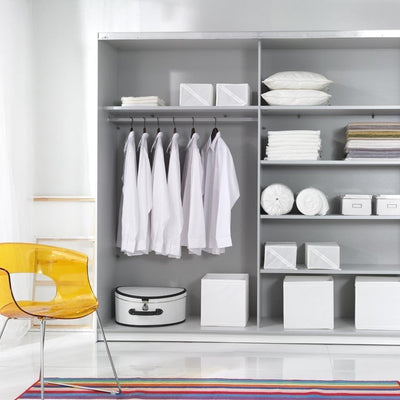 Beta Sliding Door Mirrored Wardrobe